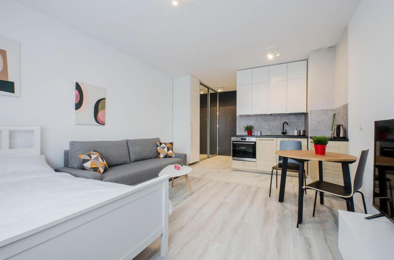 Aparthouse Deluxe Lodź Bagian luar foto